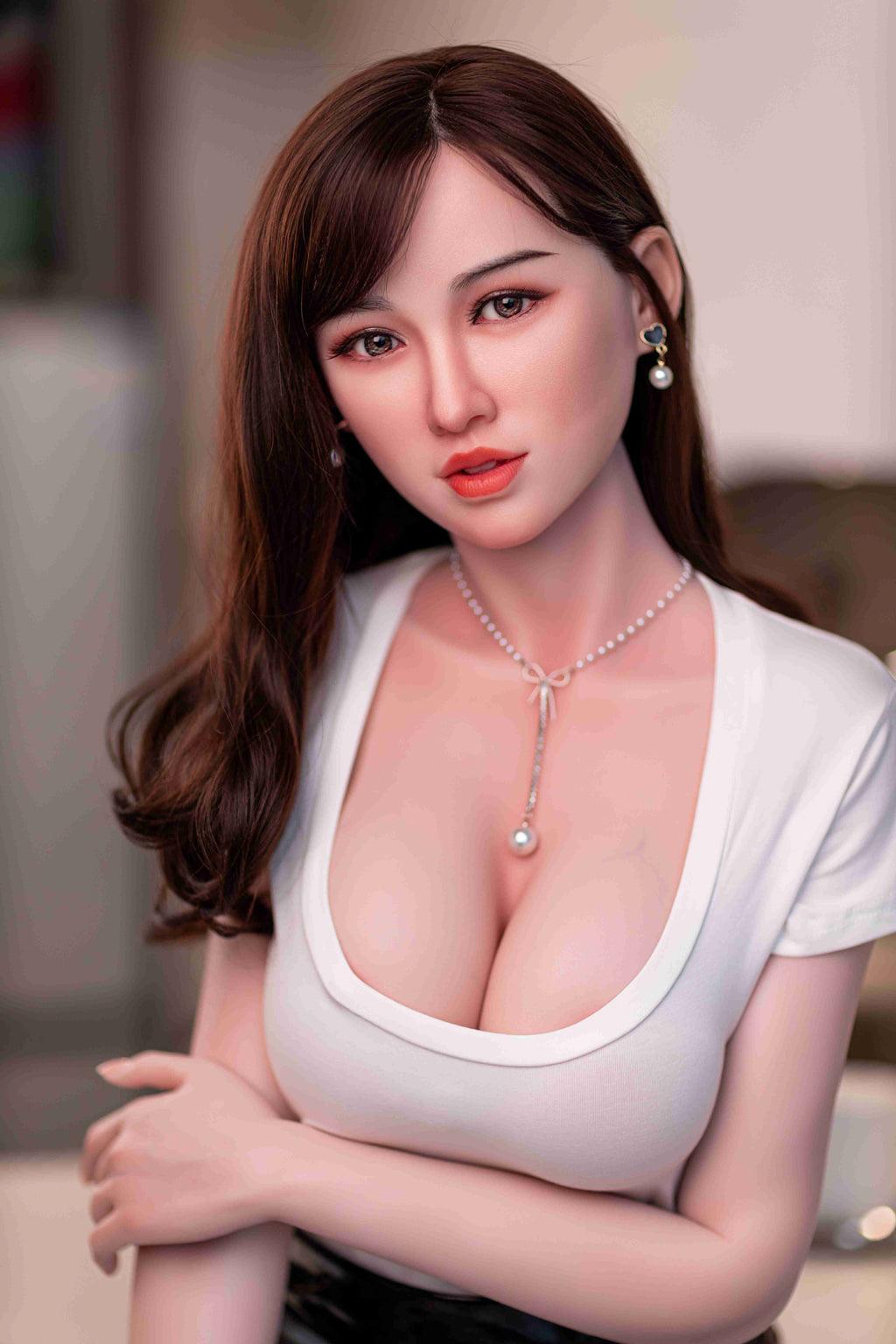 Queena-Silicone Head Doll-AiMi Doll