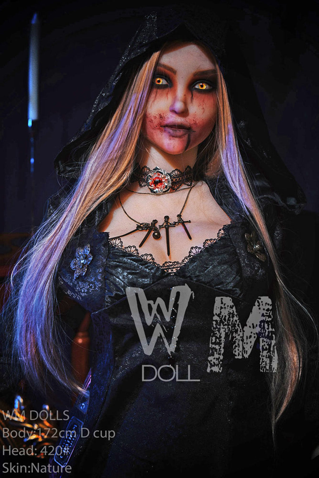 Betty-172cm(5'64")D-Cup TPE Sex Doll Halloween -WM Doll