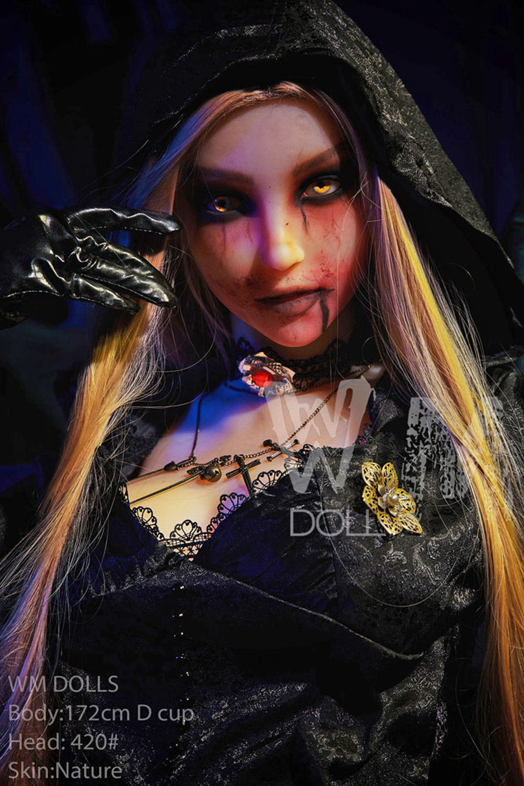 Betty-172cm(5'64")D-Cup TPE Sex Doll Halloween -WM Doll
