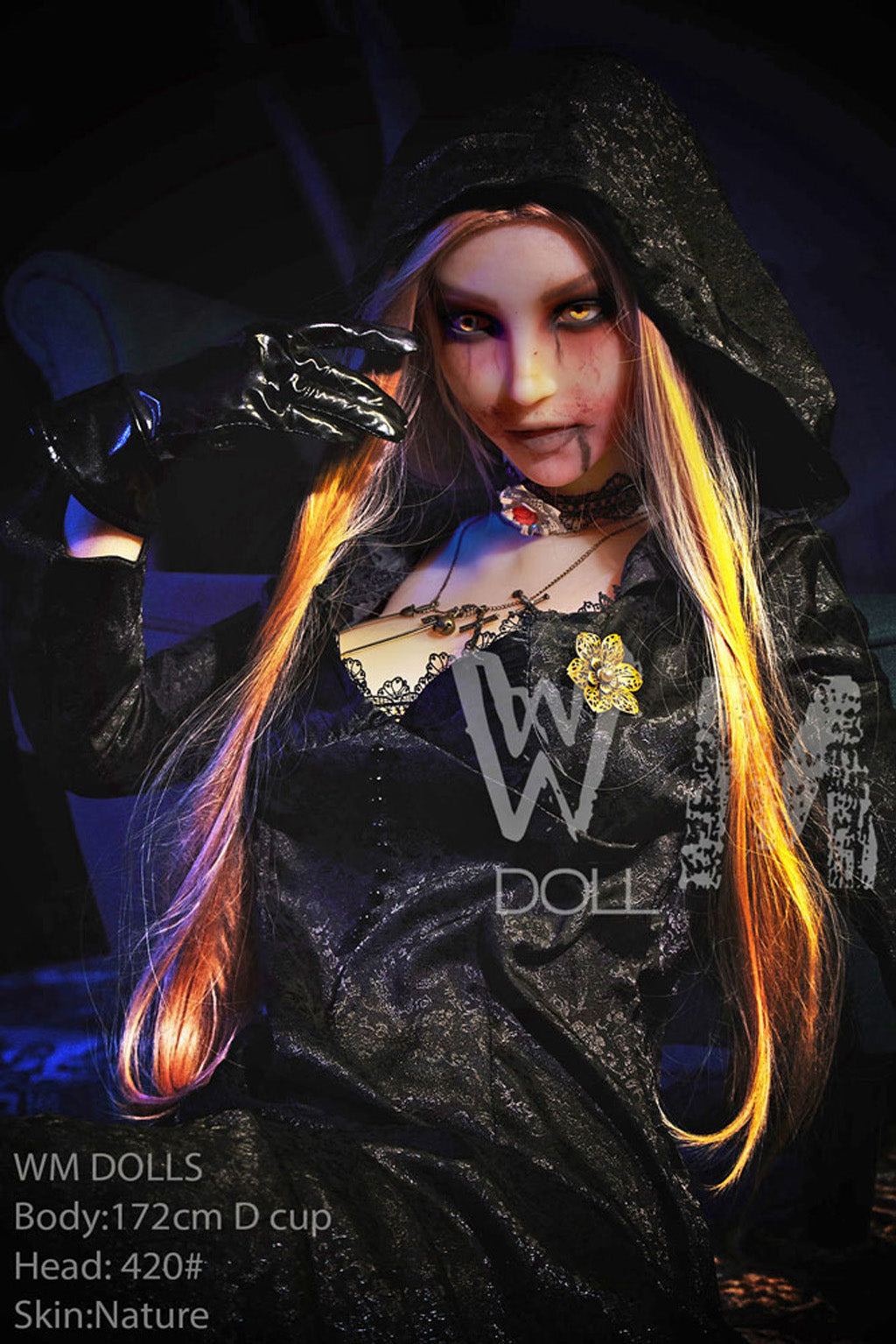 Betty-172cm(5'64")D-Cup TPE Sex Doll Halloween -WM Doll