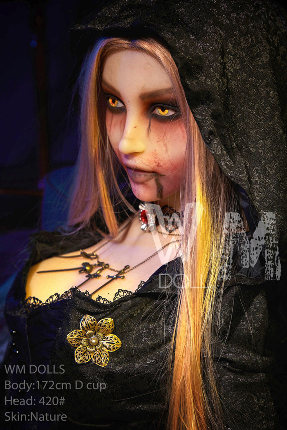 Betty-172cm(5'64")D-Cup TPE Sex Doll Halloween -WM Doll