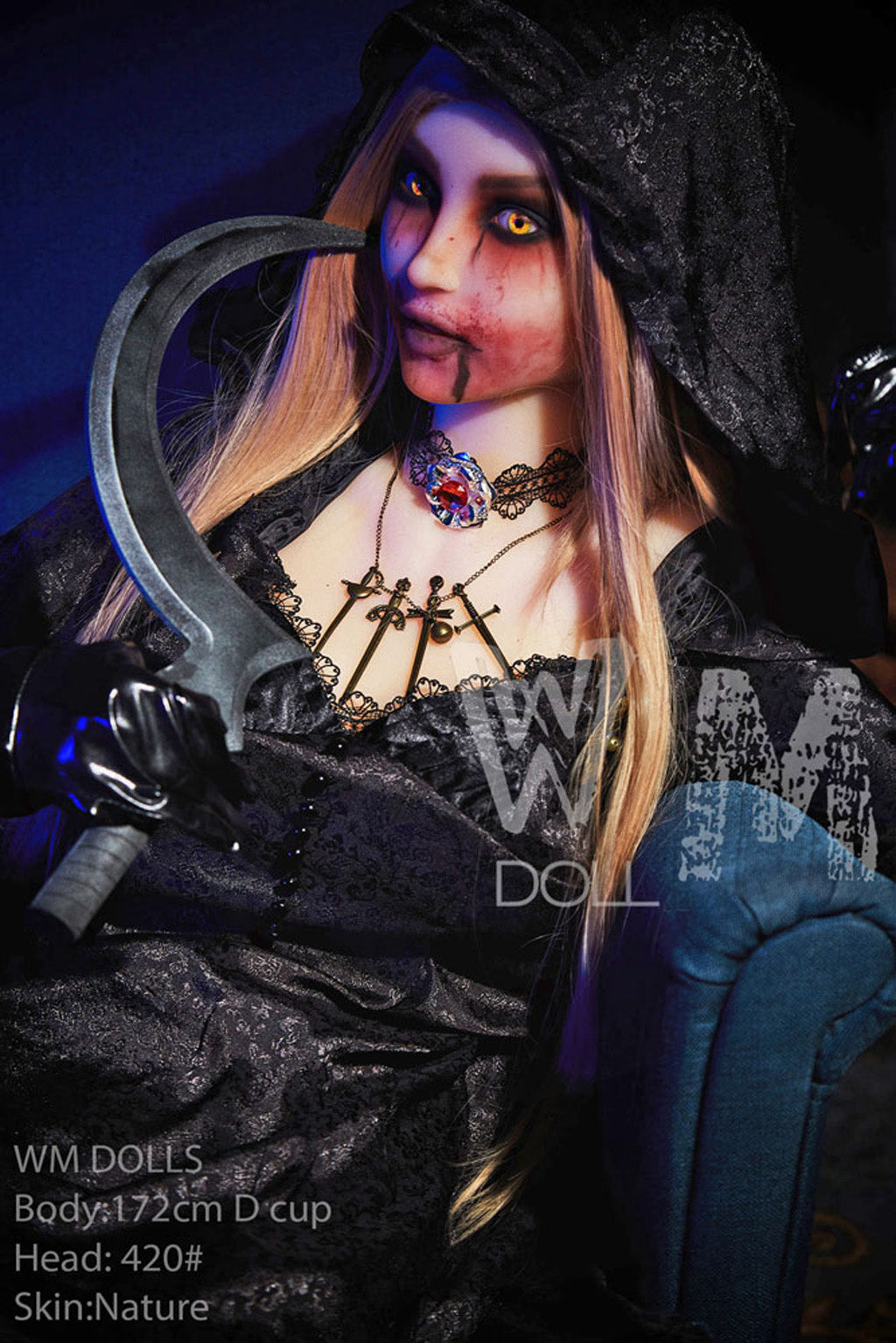 Betty-172cm(5'64")D-Cup TPE Sex Doll Halloween -WM Doll