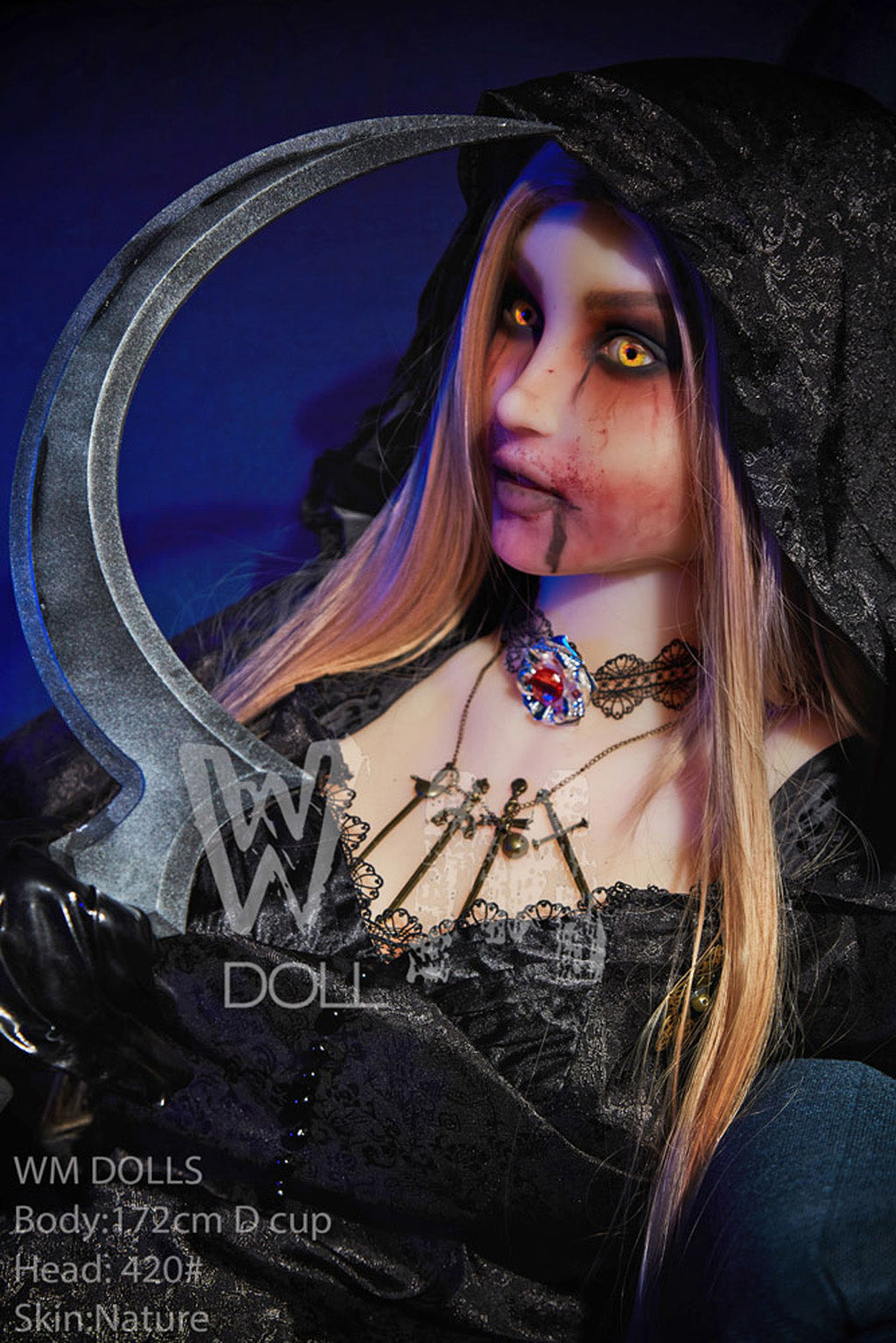 Betty-172cm(5'64")D-Cup TPE Sex Doll Halloween -WM Doll