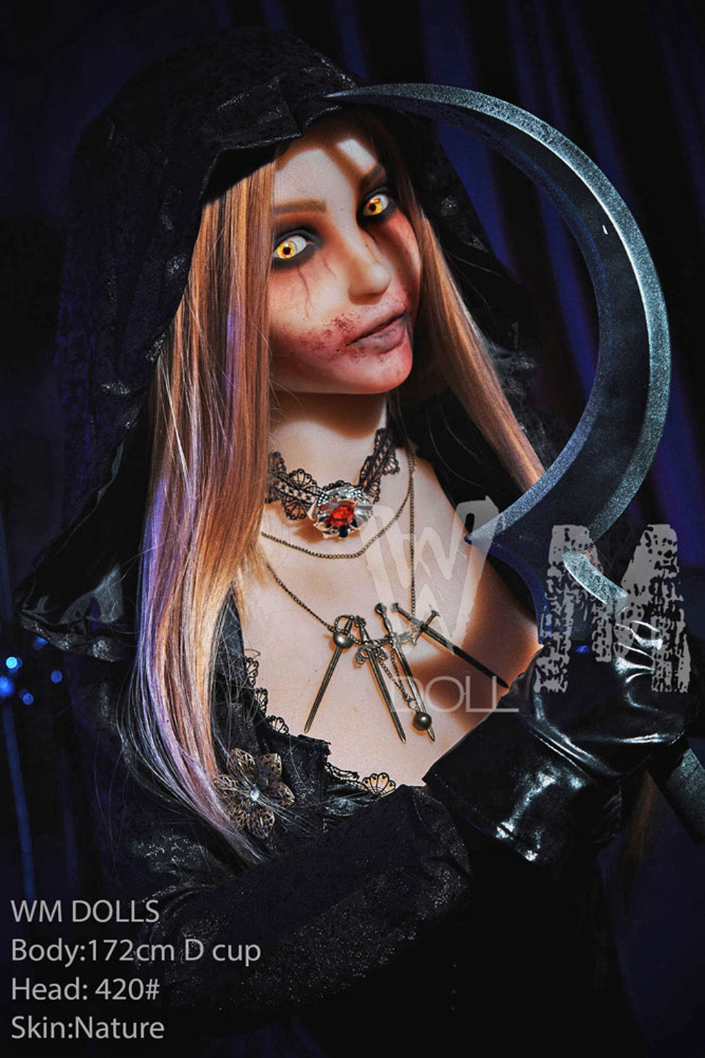 Betty-172cm(5'64")D-Cup TPE Sex Doll Halloween -WM Doll