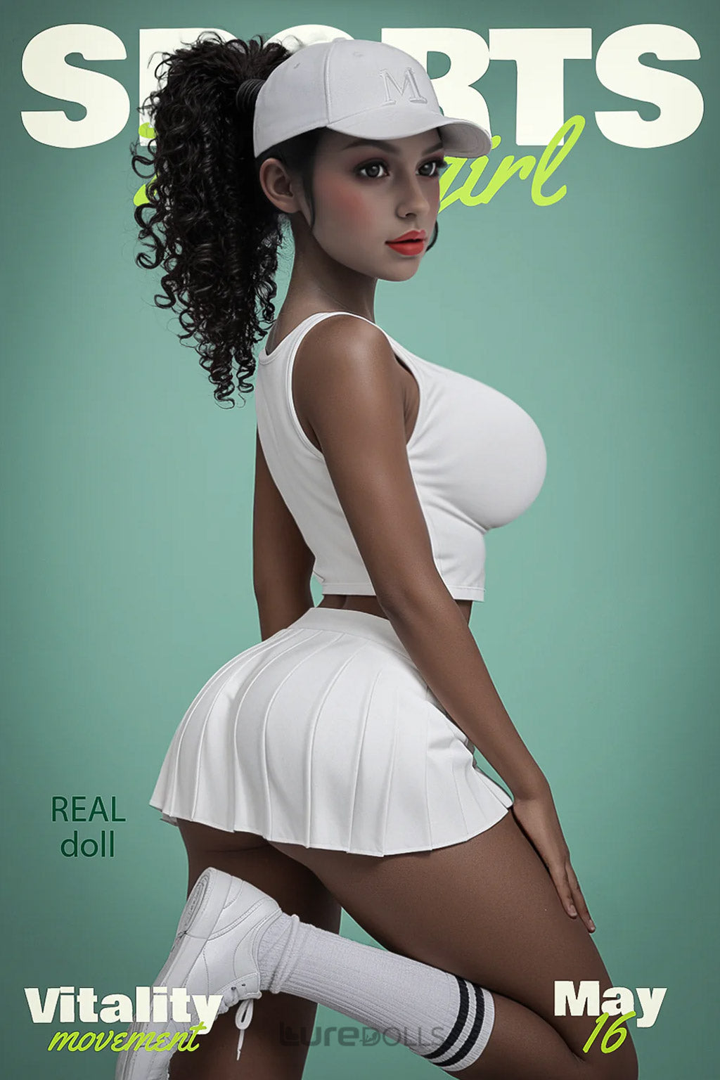 Eloise-158cm/5'18" D-cup Full TPE Sex Doll-SY Doll(black)