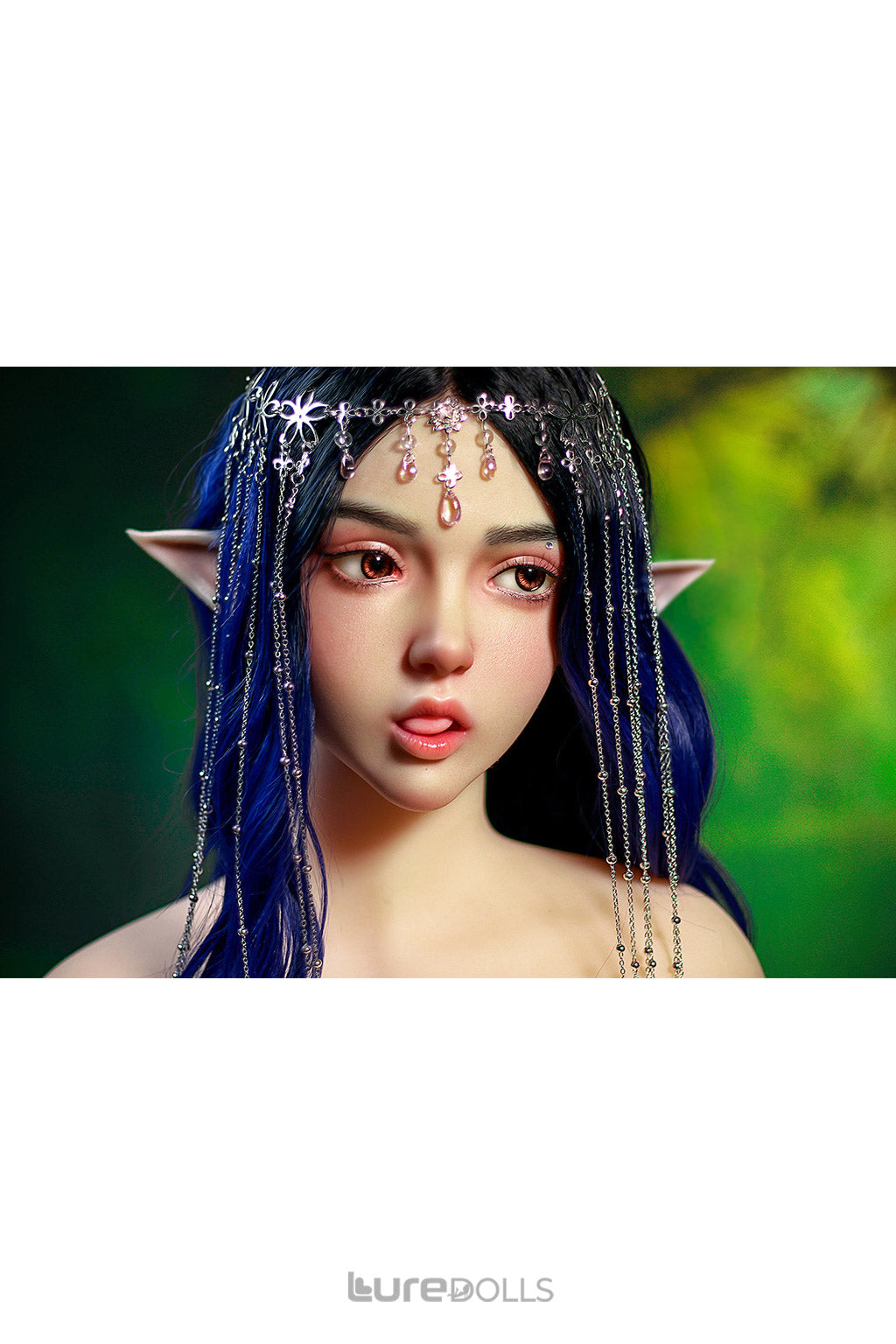 Lisa-160cm/5'24" B-cup Silicone Head+TPE Body Sex Doll(Movable Jaw Head)- SY Doll