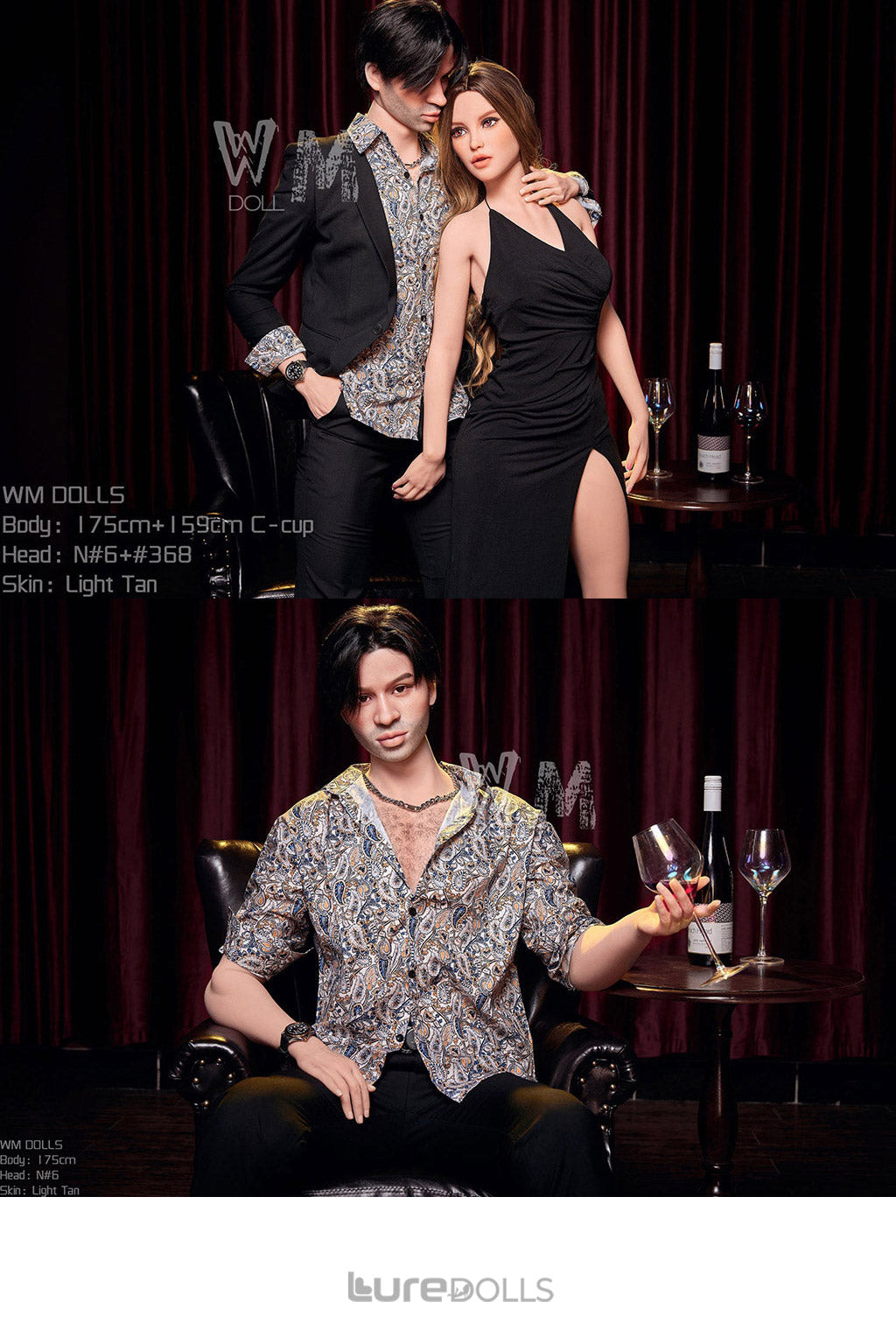 175cm/5'9" Male Full TPE Sex Doll-WM Doll