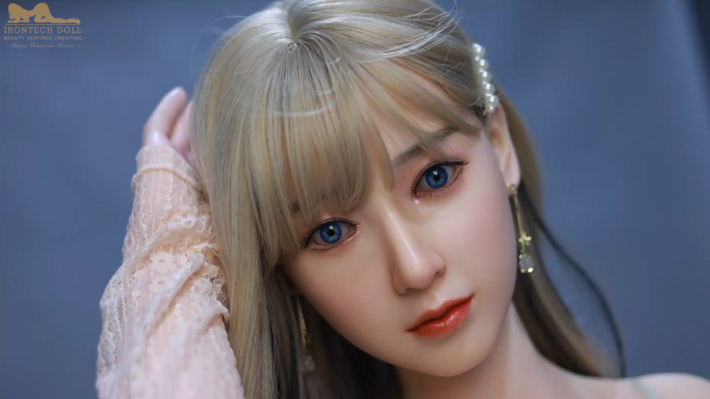 Candy -152cm(4'99") A-cup Full Silicone Sex Doll Japanese Cute Girl - Irontech Doll