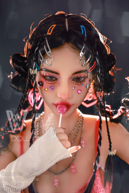 Nadia-172cm/5'64" B-Cup S-TPE Sex Doll Gel Breasts-WM Doll(in Stock)