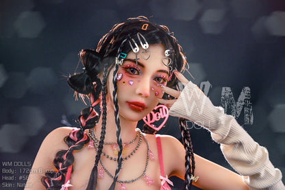 Nadia-172cm/5'64" B-Cup S-TPE Sex Doll Gel Breasts-WM Doll(in Stock)