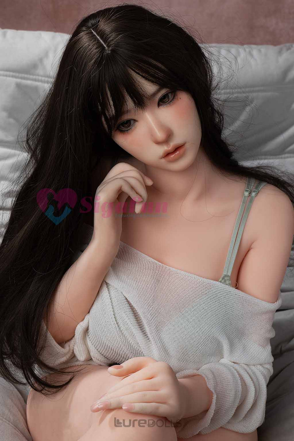 159cm/5'3" F-cup Silicone Head TPE Body Sex Doll-SG Doll(in Stock)-Mary