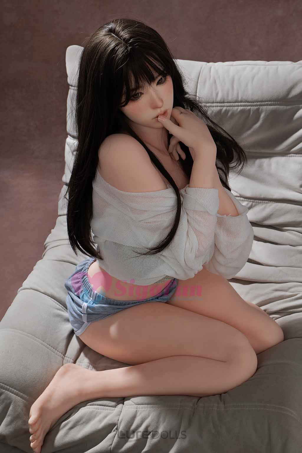 159cm/5'3" F-cup Silicone Head TPE Body Sex Doll-SG Doll(in Stock)-Mary