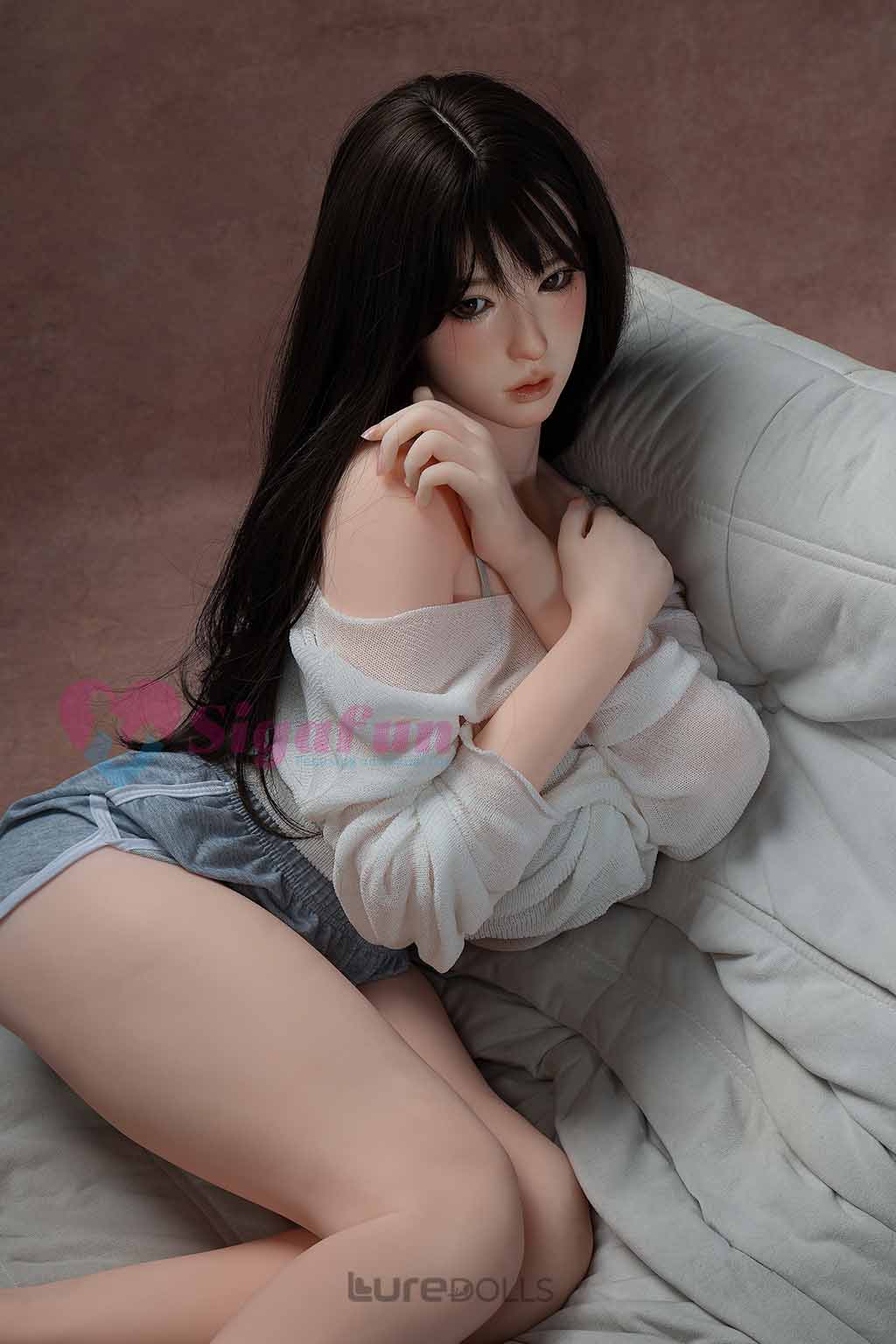 159cm/5'3" F-cup Silicone Head TPE Body Sex Doll-SG Doll(in Stock)-Mary