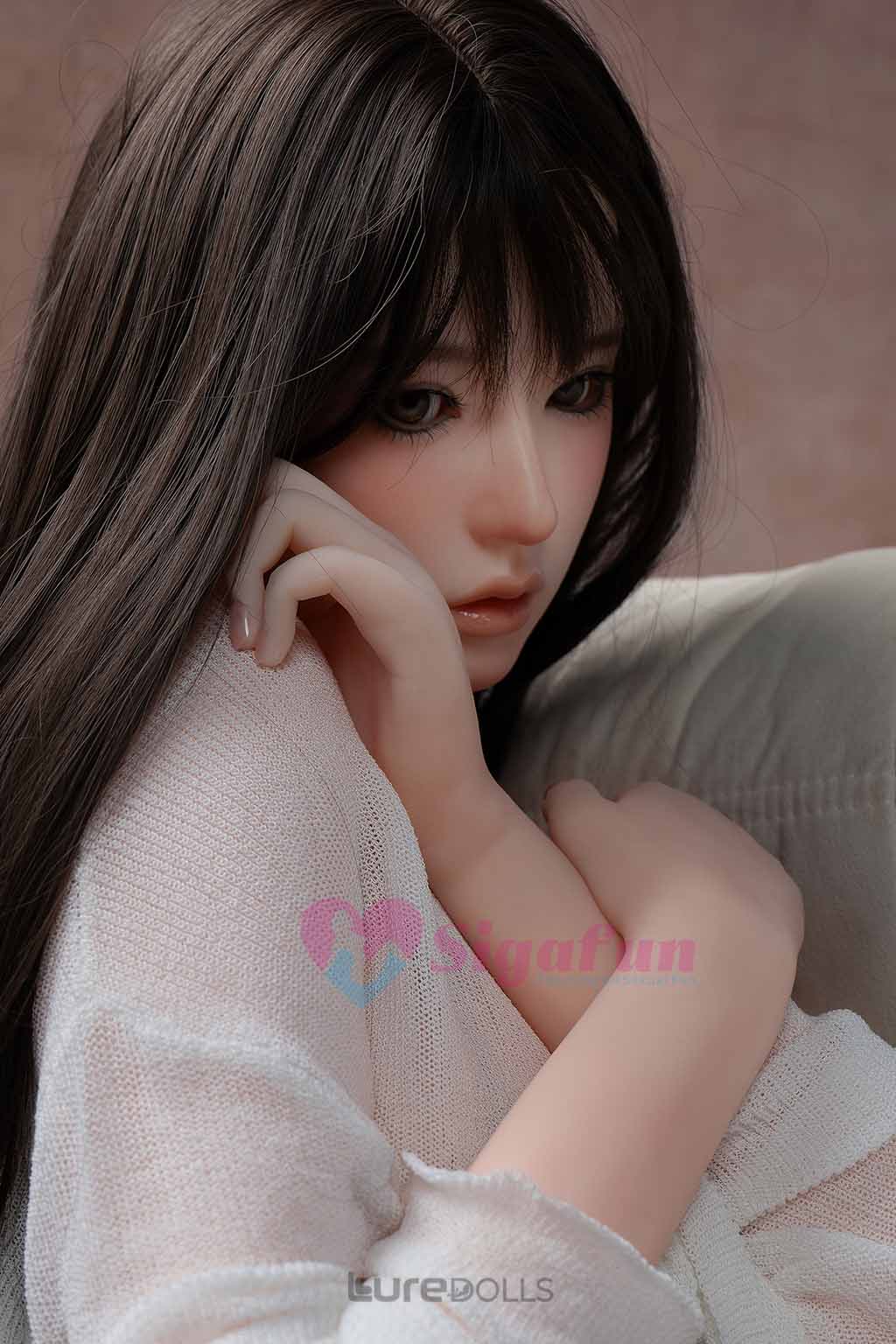 159cm/5'3" F-cup Silicone Head TPE Body Sex Doll-SG Doll(in Stock)-Mary