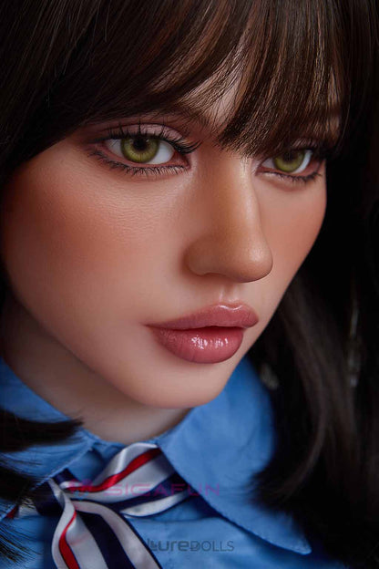 159cm/5'3" F-cup Silicone Head TPE Body Sex Doll-SG Doll(in Stock)-Vivi