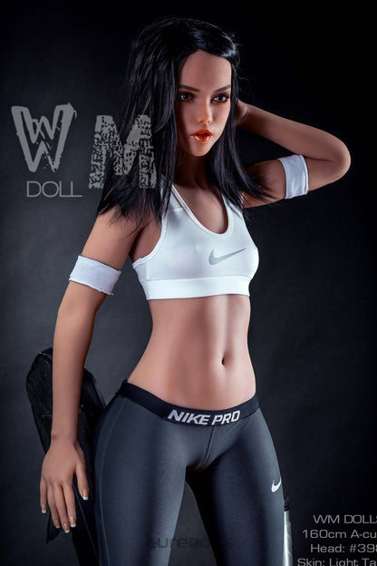 160cm/5'3" A-cup S-TPE Sex Doll Tan-WM Doll(in Stock)-Erin