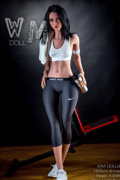 160cm/5'3" A-cup S-TPE Sex Doll Tan-WM Doll(in Stock)-Erin