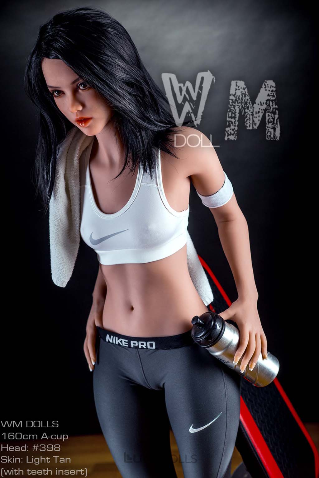 160cm/5'3" A-cup S-TPE Sex Doll Tan-WM Doll(in Stock)-Erin