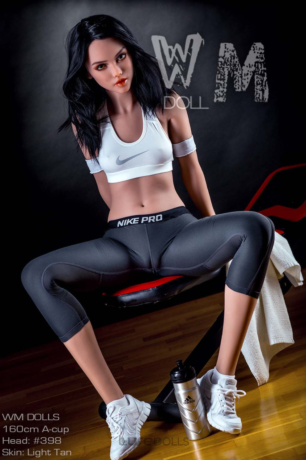 160cm/5'3" A-cup S-TPE Sex Doll Tan-WM Doll(in Stock)-Erin