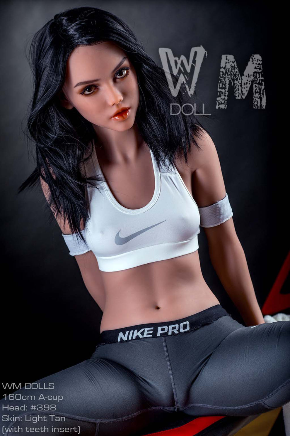160cm/5'3" A-cup S-TPE Sex Doll Tan-WM Doll(in Stock)-Erin