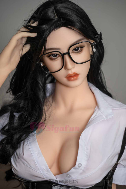 163cm/5'3" E-cup Silicone Head TPE Body Sex Doll-SG Doll(in Stock)-Misa