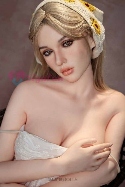 163cm/5'3" E-cup Silicone Head TPE Body Sex Doll-SG Doll(in Stock)-Fenny