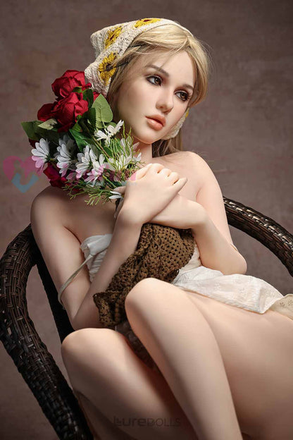 163cm/5'3" E-cup Silicone Head TPE Body Sex Doll-SG Doll(in Stock)-Fenny