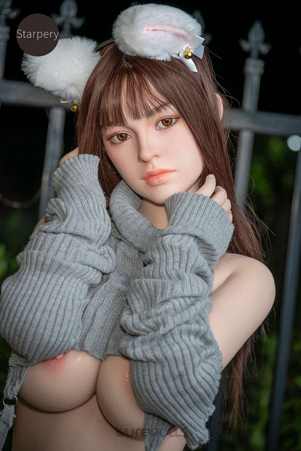 163cm/5'4" G-cup Silicone Head Sex Doll-Starpery Doll