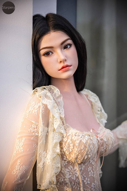 163cm/5'4" C-cup Silicone Head Sex Doll(Movable jaw head)-Starpery Doll(in Stock)