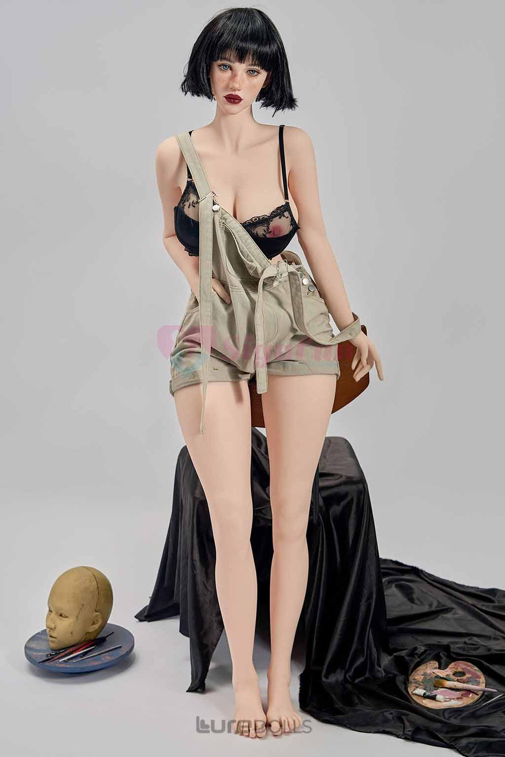 164cm/5'5" F-cup Silicone Head TPE Body Sex Doll-SG Doll(in Stock)-Cecily