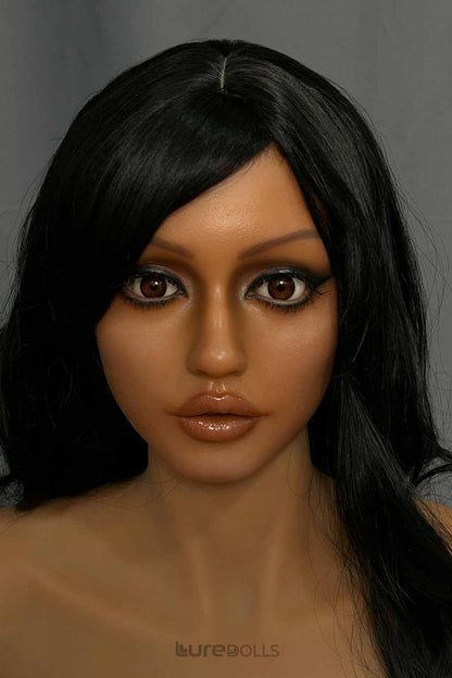164cm/5'5" F-cup Silicone Head TPE Body Sex Doll-SG Doll(in Stock)-Eva