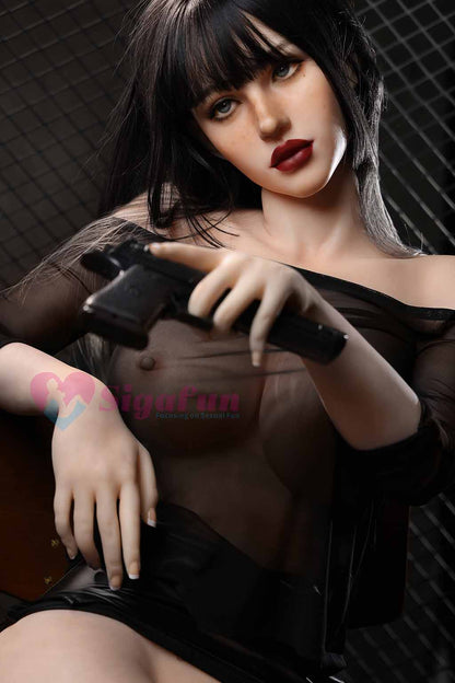 164cm/5'5" F-cup Silicone Head TPE Body Sex Doll-SG Doll(in Stock)-Rose