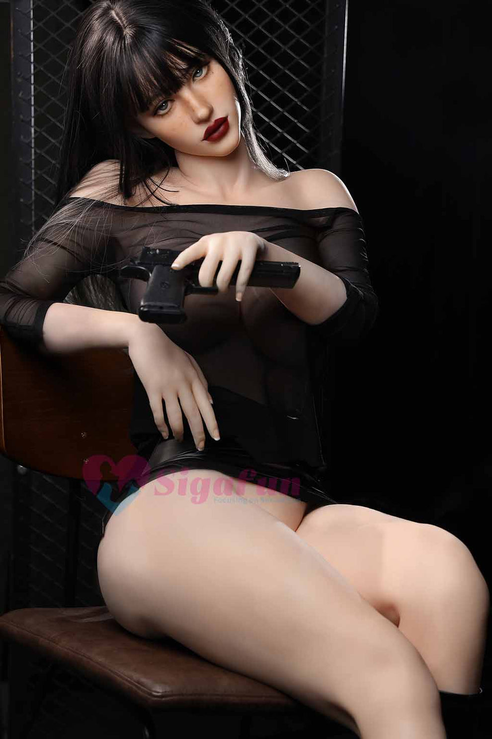 164cm/5'5" F-cup Silicone Head TPE Body Sex Doll-SG Doll(in Stock)-Rose