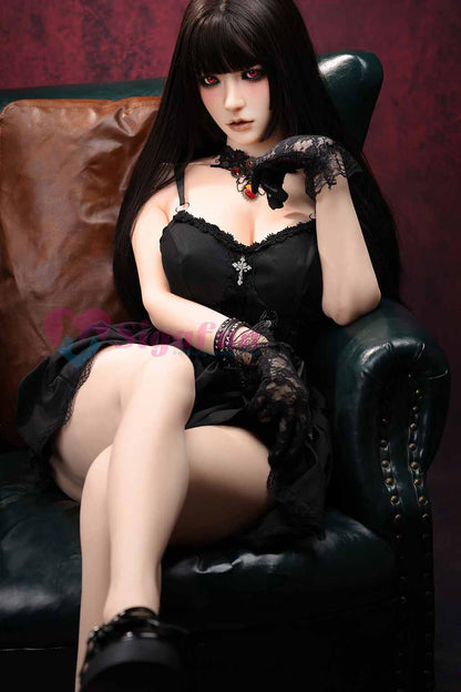 164cm/5'5" F-cup Silicone Head TPE Body Sex Doll-SG Doll(in Stock)-Cathy