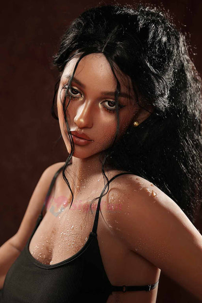159cm/5'3" F-cup Silicone Head TPE Body Sex Doll-SG Doll(in Stock)-Luna