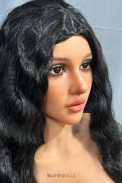 159cm/5'3" F-cup Silicone Head TPE Body Sex Doll-SG Doll(in Stock)-Luna