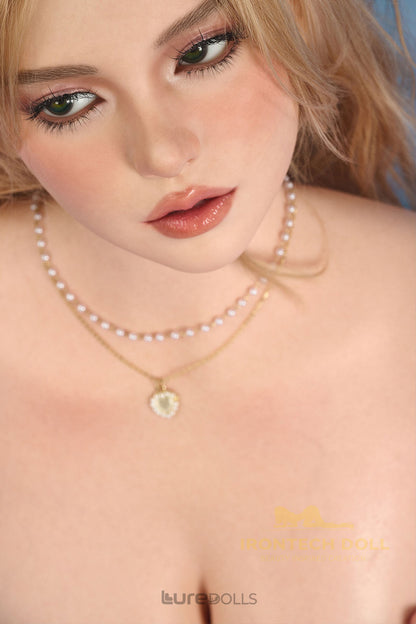 164cm/5'5" F-cup Full Silicone Sex Doll-Irontech Doll(in Stock)-Eileen(S40 ROS MAX)