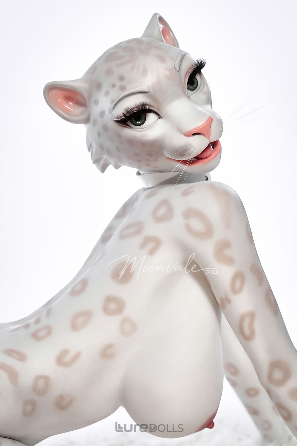 165cm/5'5" D-cup Full Silicone Sex Doll(Movable Jaw Head)SY Doll-Velara White Lepoard