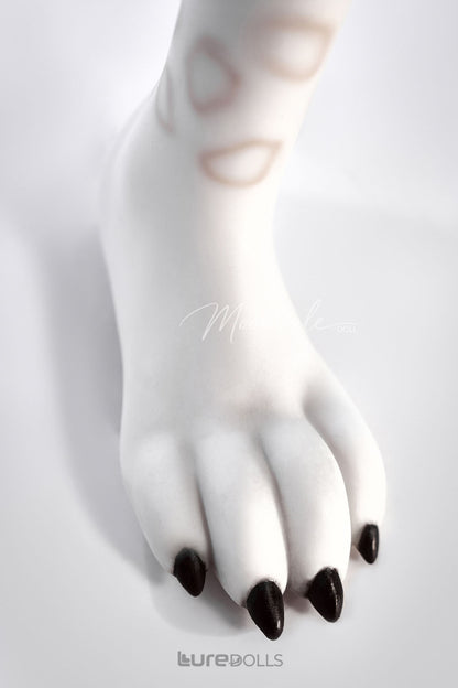 165cm/5'5" D-cup Full Silicone Sex Doll(Movable Jaw Head)SY Doll-Velara White Lepoard