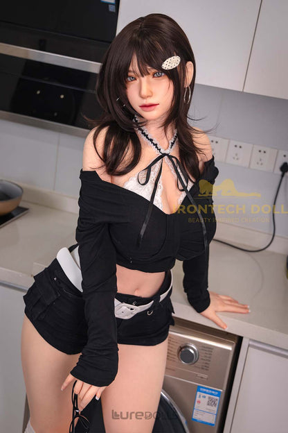 160cm/5'3" F-cup Full Silicone Sex Doll-Irontech Doll(in Stock)-Kitty(S32 ROS MAX)