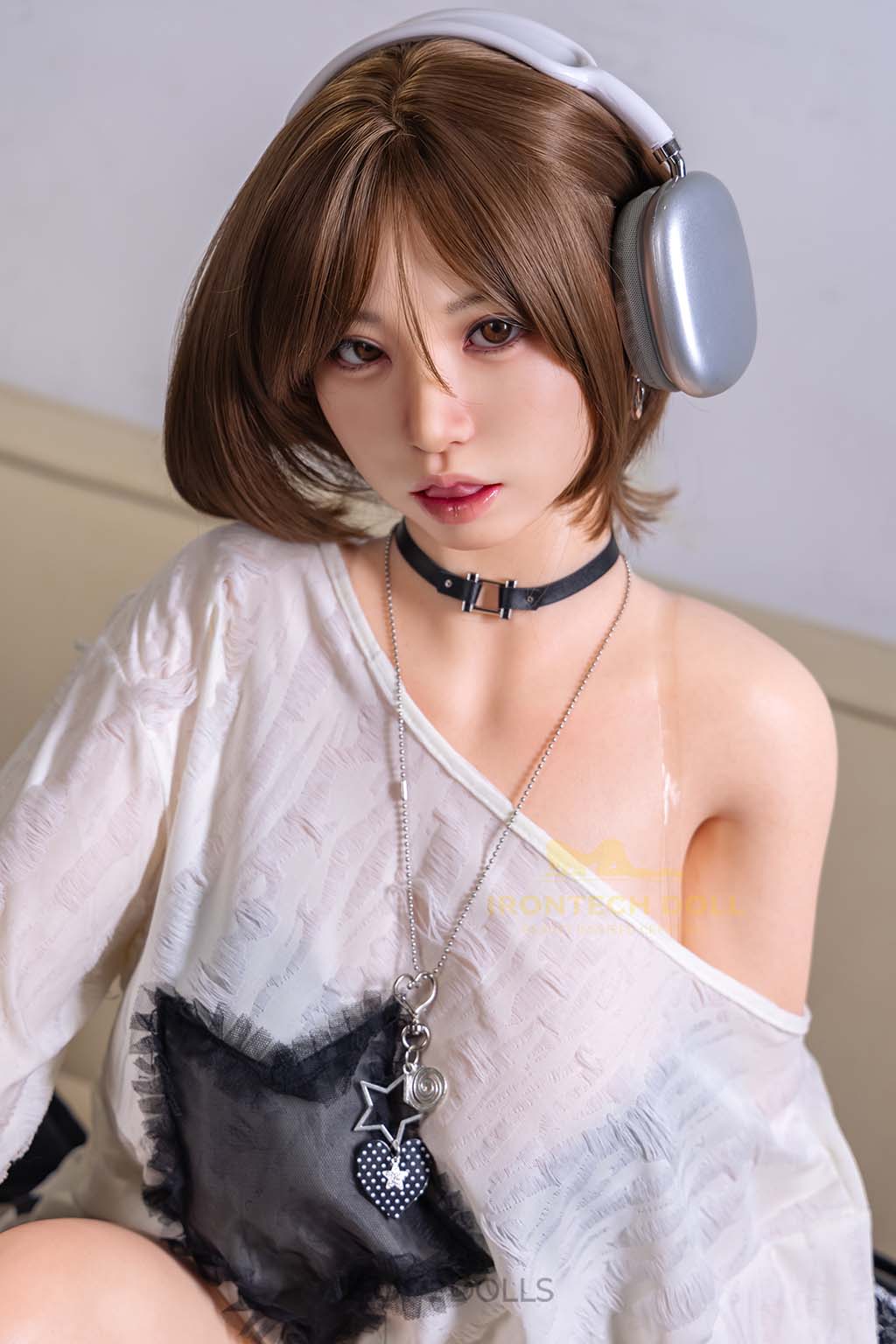 165cm/5'5" F-cup Full Silicone Sex Doll-Irontech Doll(in Stock)-Suki(S20 ROS MAX)