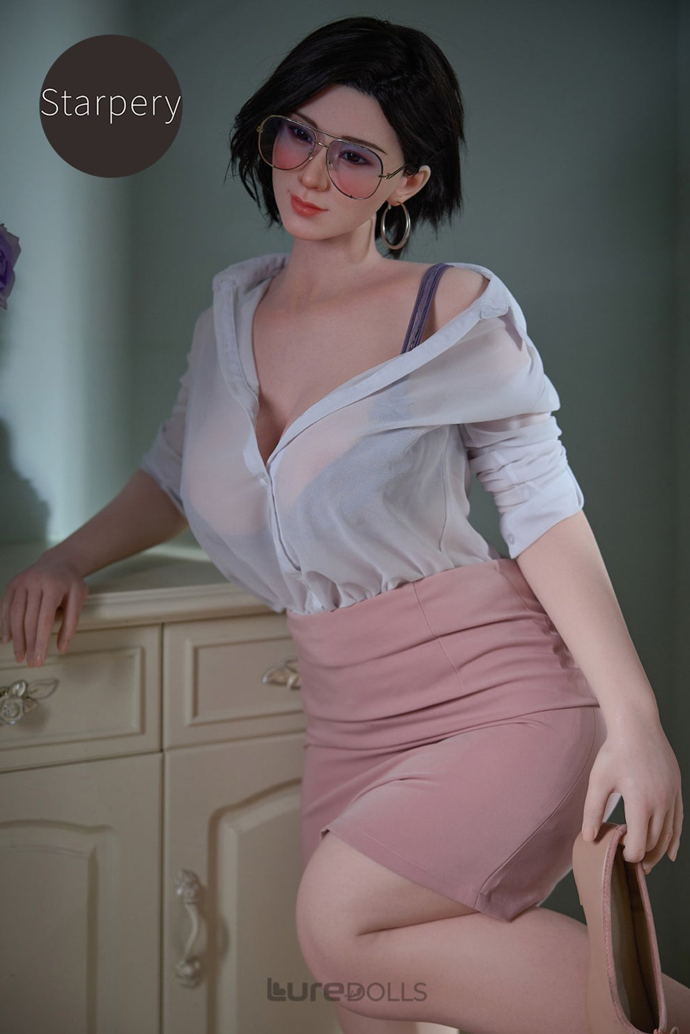 165cm/5'5" G-cup Silicone Head Sex Doll-Starpery Doll