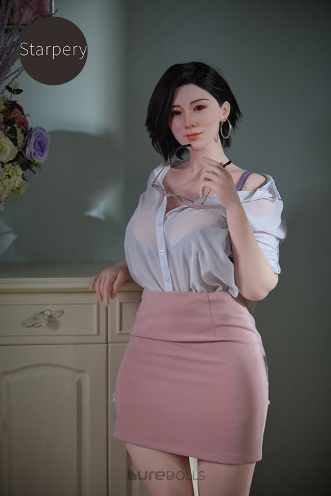 165cm/5'5" G-cup Silicone Head Sex Doll-Starpery Doll-Hao