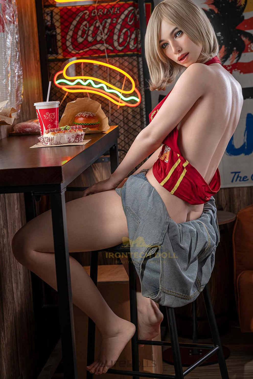 166cm/5'9" D-cup Full Silicone Sex Doll (Natural ROS MAX)- Irontech Doll-Zara