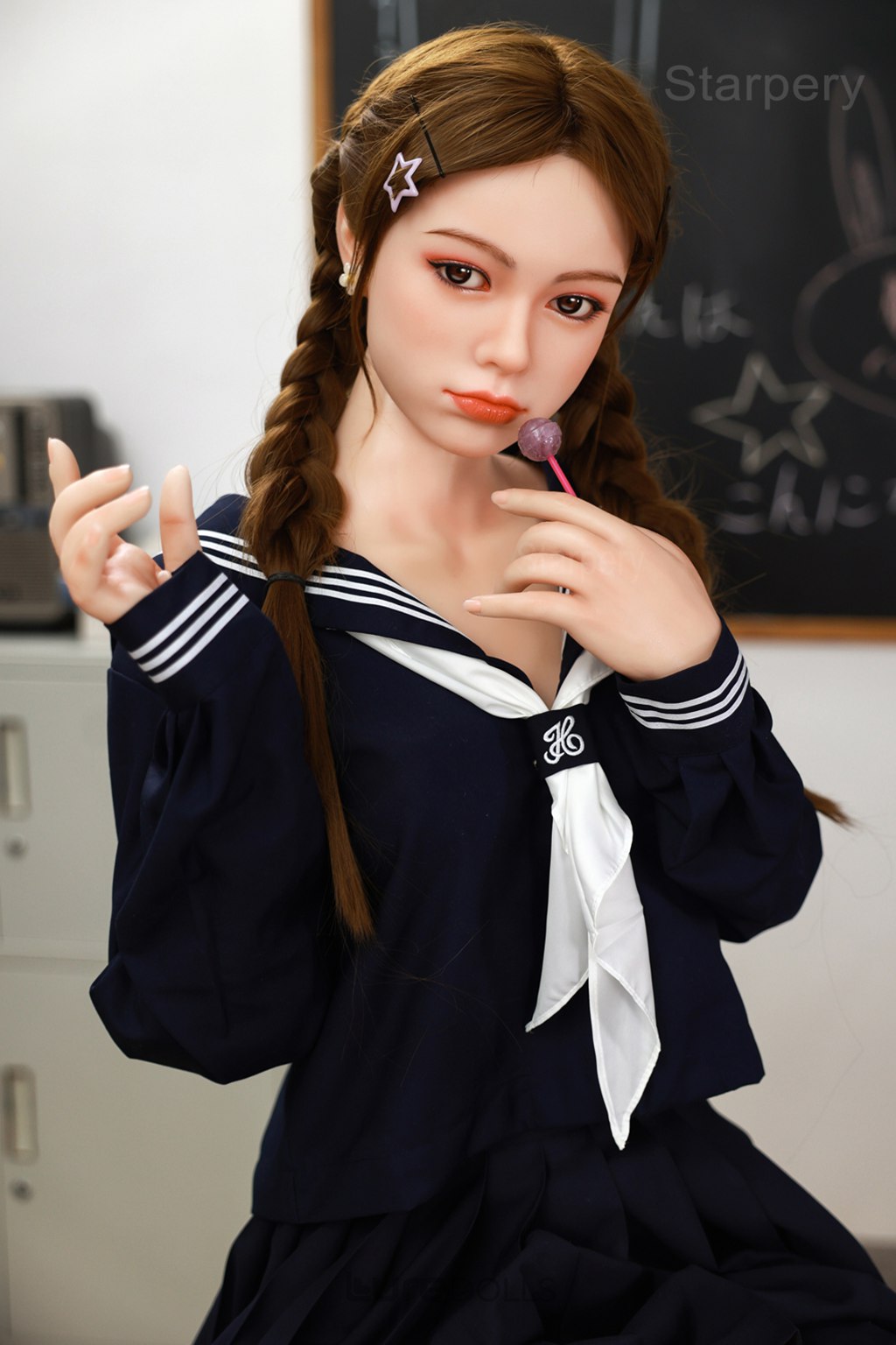 An Ran-171cm/5'7" A-cup Silicone Head Sex Doll-Starpery Doll