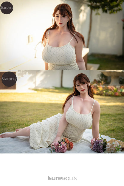 168cm/5'3" H-cup Silicone Head Sex Doll-Starpery Doll(in Stock)