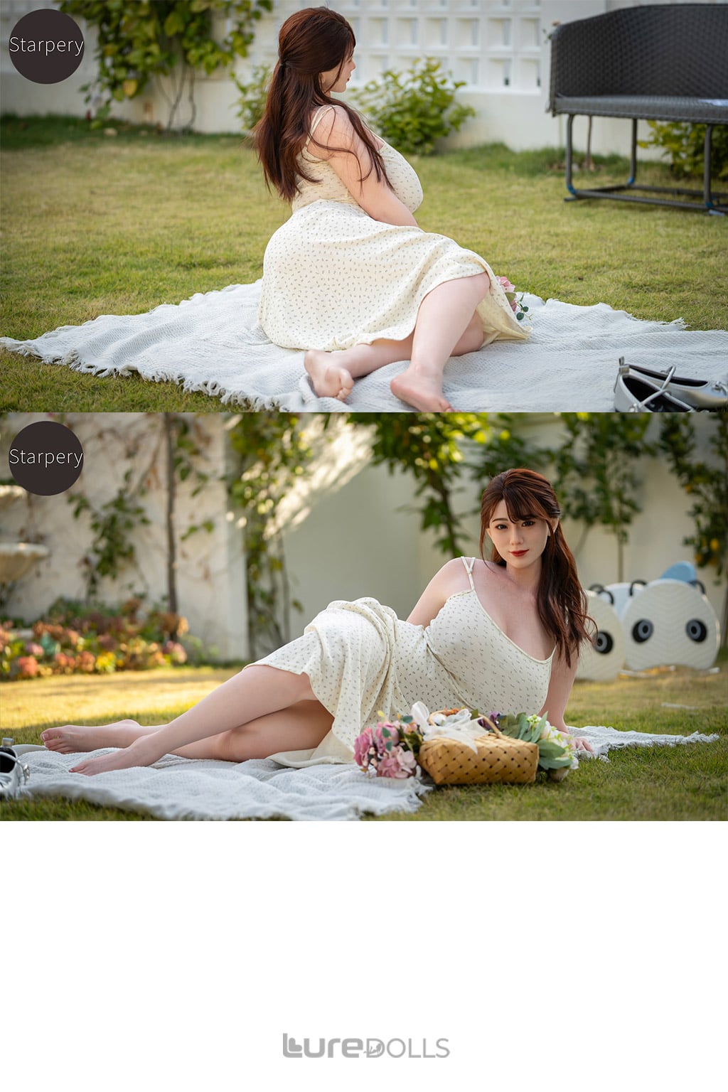 168cm/5'3" H-cup Silicone Head Sex Doll-Starpery Doll(in Stock)