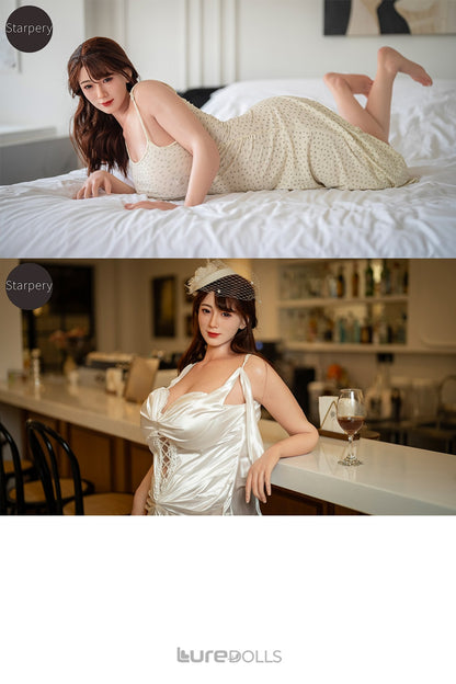 168cm/5'3" H-cup Silicone Head Sex Doll-Starpery Doll(in Stock)