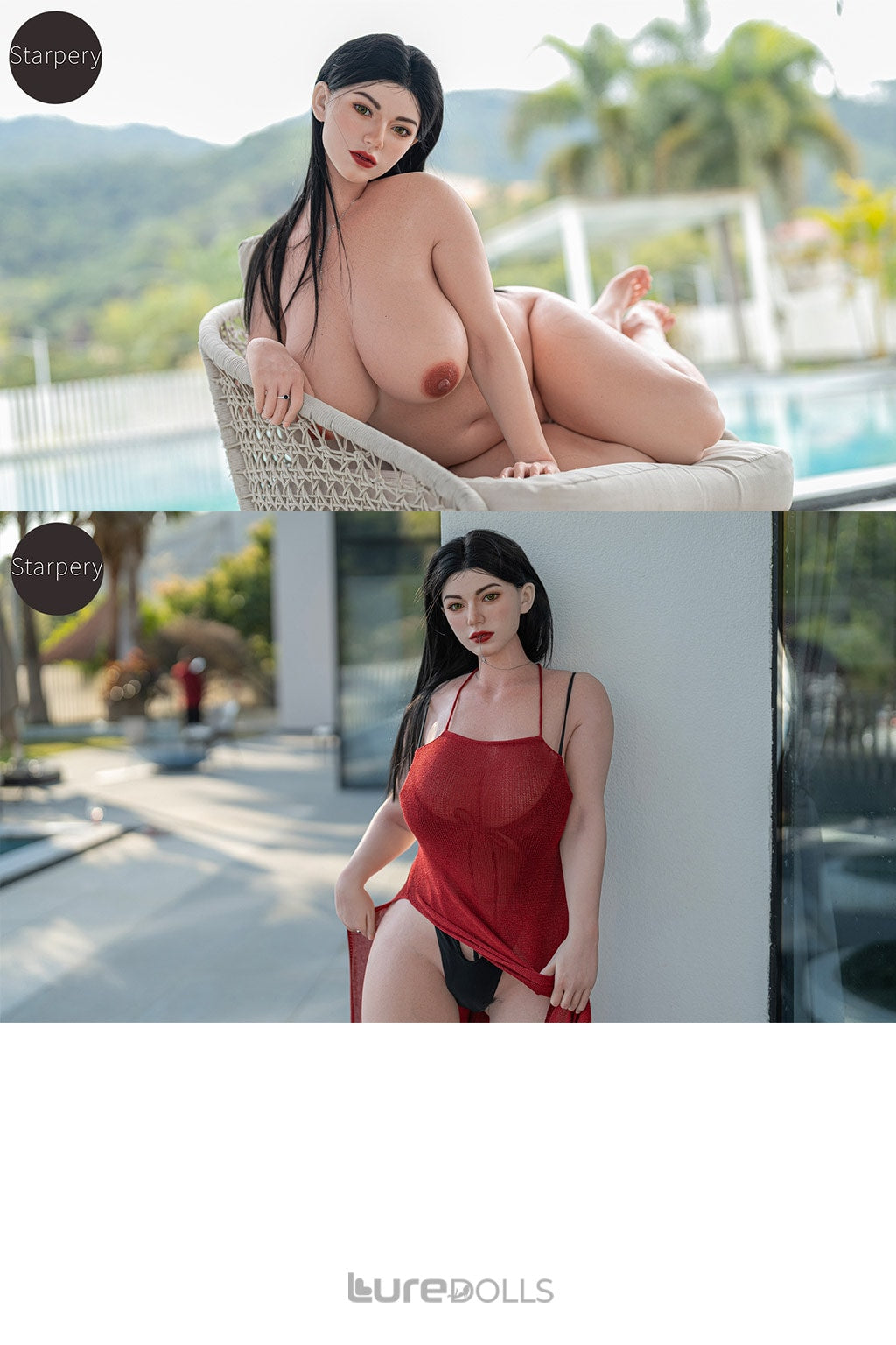 168cm/5'3" H-cup Silicone Head Sex Doll(Movable jaw head)-Starpery Doll