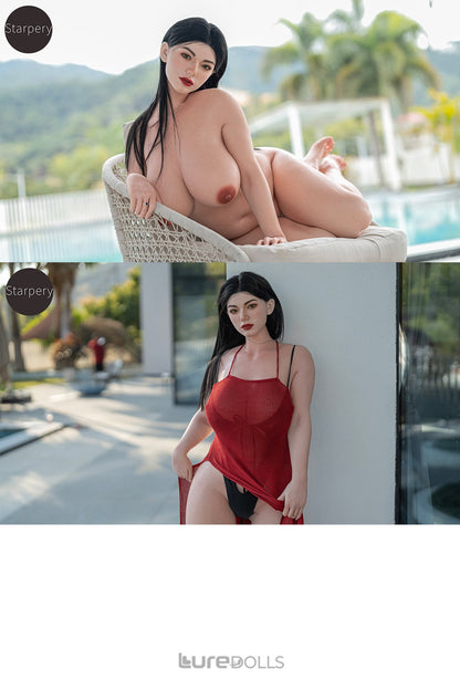 168cm/5'3" H-cup Silicone Head Sex Doll(Movable jaw head)-Starpery Doll